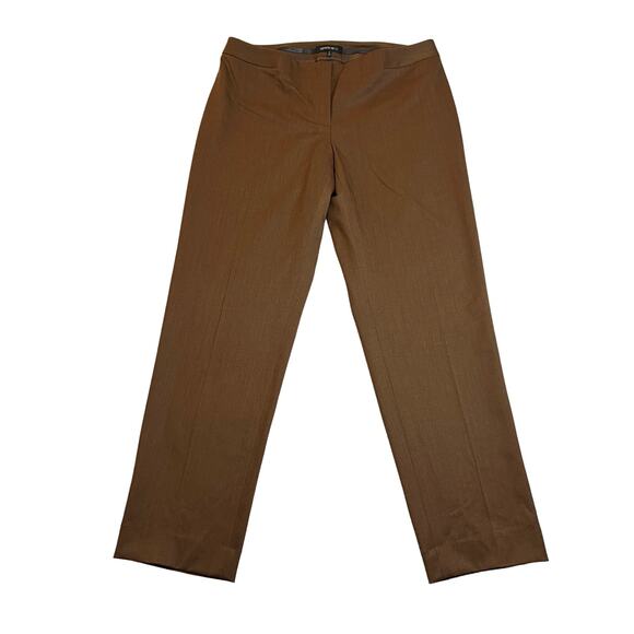 Lafayette 148 New York Mid Rise Wool Blend Unlined Straight Leg Pants Size 8 - Picture 1 of 10